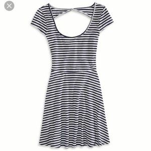 AE navy and white dress, Free Gift w/ purchase!